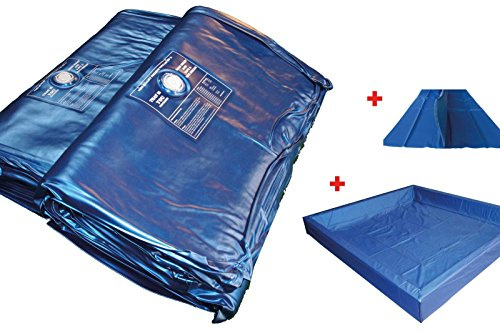 my-waterbed Wasserbettmatratzen Wassbett Matratze Wasserkern für Dual System (100% = 0-1,5sek., 180 x 200 cm)