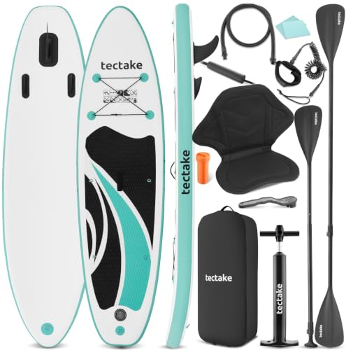 2in1 Stand-Up Paddle Board, 288 cm, aufblasbar, Komplettset
