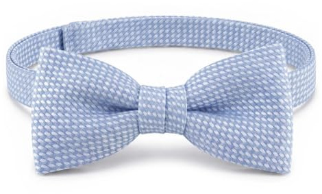 TigerTie Babyfliege Kinderfliege – Vorgebundene Fliege für Babys & Kinder, mit Sichtband & Aufbewahrungsbox – verstellbar 20–32 cm, 100% Baumwolle Piqué, für Taufe, Feier & Hochzeit