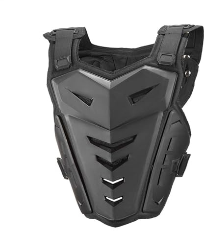 Leichte Upgrade-Brustpanzerung, Motorradweste Schutzausrüstung Brustpanzer Motorradwesten Radfahren Motorrad WesteSkifahren Reiten Skateboarding Brust Rücken Beschützer Anti-Fall Gear