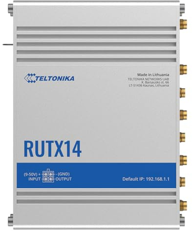 Teltonika RUTX14 CAT12 4G Router, W126264081