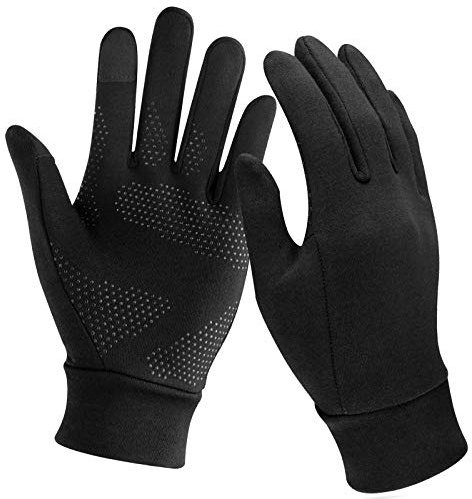 Unigear Handschuhe Winter Herren Damen Touchscreen, Thermo Winterhandschuhe Sporthandschuhe Fahrradhandschuhe Laufhandschuhe Handschuhfutter Warm Winddicht für Laufen Radfahren Ski Wandern Outdoor