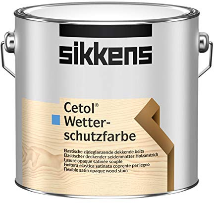 Sikkens Cetol Wetterschutzfarbe W05 Weiß 2,5 L