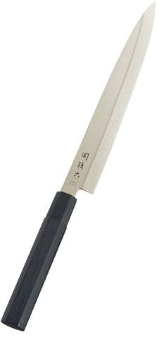 KAI Seki Magoroku Kinju und Hekiju Yanagiba 24,0 cm Klingenlänge - 8A solid & SUS420J2 - 58 & 56 (±1) HRC - handgefertigt - Pakkaholz & PP-Kunststoff - Sushi und Sashimi Messer - Made in Japan
