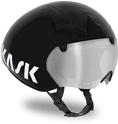 Kask Bambino Pro Rennradhelm, Unisex, Erwachsene, Schwarz, Größe L 49/62 cm
