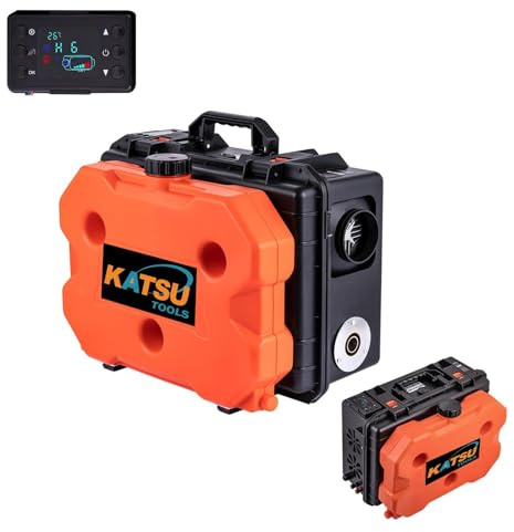 KATSU Diesel-Luftheizung 8KW 12V/24V/220V All-in-One, Standheizung für Auto, LKW, Wohnmobil, mit LCD-Display und Fernbedienung