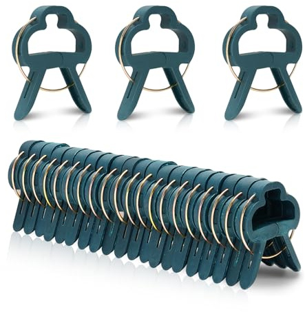 KINGLAKE 50 Stück Pflanzenclips Klein, Pflanzklammern für Kletterpflanzen, Tomatenclips, Pflanzen Rankhilfe Clips, Tomaten Clips, Blumenklammern, Klammern Befestigen für Pflanzen-M