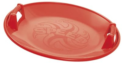 Prosperplast Speed Rutscher Teller-Schlitten Kunststoff -18 °C (Rot), 66.5x66.5x13 cm