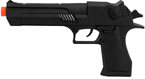 Boland - Polizei Pistole mit Sound, Polizist, Spielzeug Waffe, Fake Pistole, Kostüm, Karneval, Fasching, 23 cm