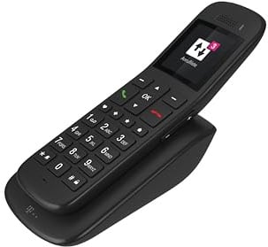 Telekom Speedphone 32 Großtastentelefon Schwarz 2 Festnetztelefon kabellos DECT Basis HD-Stimme