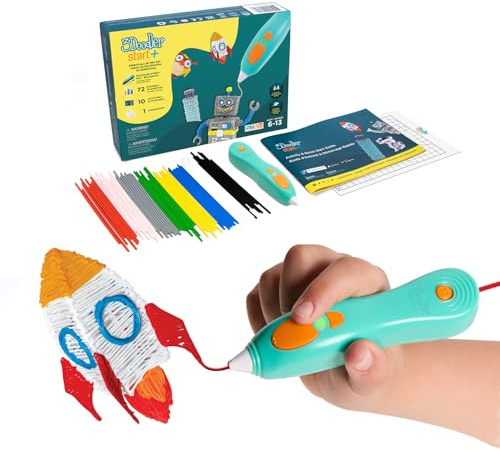 3Doodler Start+ Essentials: 3D Zeichenstift für Kinder, STEM-Lernspielzeug, ab 6 Jahren