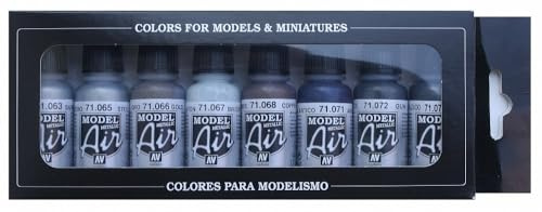 Vallejo Model Air Acrylfarbe Multicolor Matt, 18 ml. für Airbrush, ideal für Modellbau und Figuren. Hochwertige Farben für präzise Anwendungen in der Modellbau-Serie.