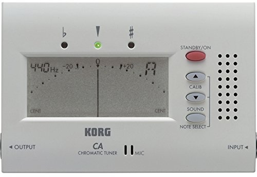 Korg CA-40 Chromatic TunerKORG Stimmgerät, chromatisch, CA-40, weiß