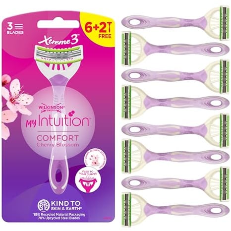 Wilkinson Sword myIntuition Comfort Xtreme 3 womens 6+2er Pack