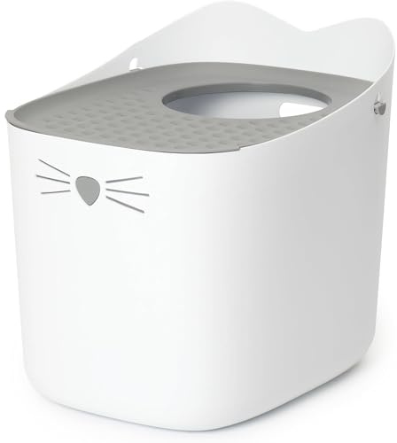 Catit Pixi Katzentoilette, Grau