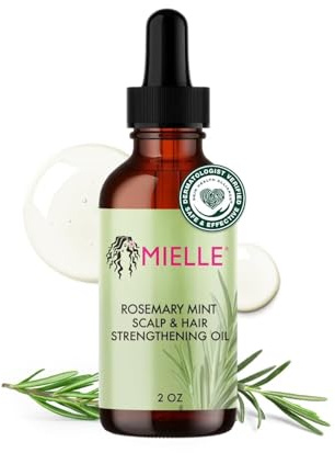 Mielle Organics Mielle Rosemary Mint Kopfhaut- und Haarstärkungsöl für gesundes Haarwachstum, 2 oz 59 ml