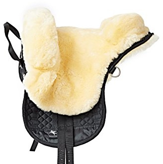 Engel Reitsport Fellsattel R1 Pony med./Natur Lammfell Sattel
