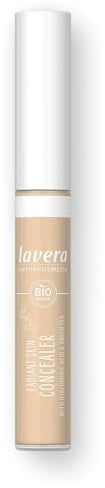 lavera Radiant Skin Concealer Ivory 01 – Abdeckstift mit individuell anpassbarer Deckkraft – kaschiert Augenringe & Rötungen bis zu 8h – vegan & zertifizierte Naturkosmetik – 5,5 ml