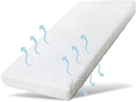 Ehrenkind® Kindermatratze PUR MESH | Baby Matratze 90x190 Standard 100 by Oeko-TEX | Babymatratze 90x190 aus hochwertigem Schaum und Hygienebezug