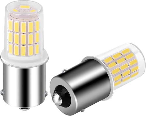 Bsxywa 1156 12v 24v Glühbirne, Weiß Licht 6000k Glühbirne für Outdoor-Landschaft Beleuchtung, etc (2 Stück)