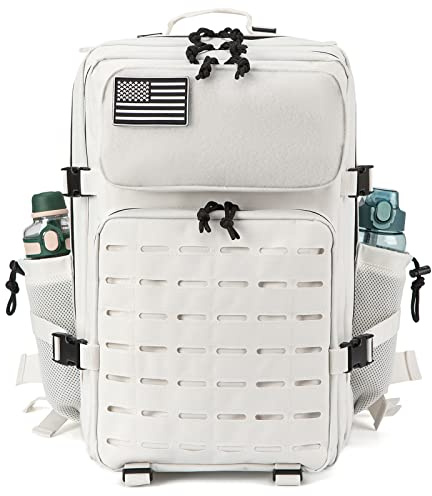 QT&QY taktischer MilitäR Rucksack Herren Groß 45L Bundeswehr einsatzrucksack 3 Tage Molle Armee RucksäCke Assault Backpack Outdoor Wasserdicht Pack Tasche