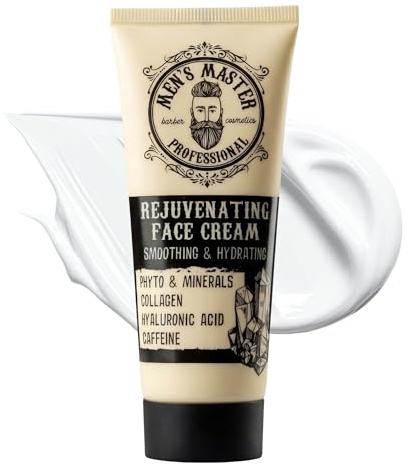 Men's Master Gesichtscreme Männer | Angereichert mit Kollagen, Hyaluronsäure und Mineralien | Hautpflege für Männer | Feuchtigkeitscreme und Anti-Aging-Creme | Gesichtspflege für alle Hauttypen | 75ml
