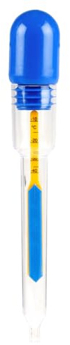 HEYNER® Frostschutzprüfer für Kühlflüssigkeit - Made in Germany | Kunststoffaräometer mit Messbereich bis -40°C inkl. Temperaturkompensation