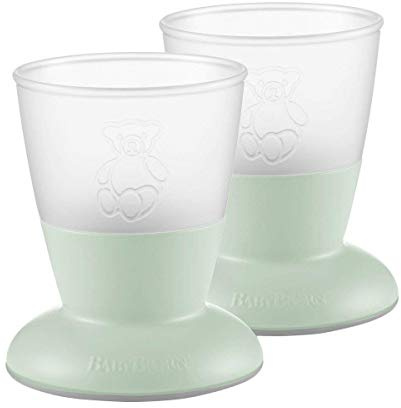 BABYBJÖRN Kinderbecher, 2-pack, Blassgrün