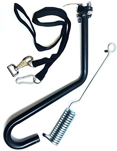 DM2019 Führhalter Abstandhalter Expander Fahrradhalter Fahrradleine für Hund Biker Set
