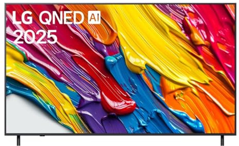 LG 75QNED82A6B TV 75 Zoll (190 cm) 4K QNED AI TV (α7 Gen8 4K AI Prozessor, webOS 25, 60Hz) [Modelljahr 2025]