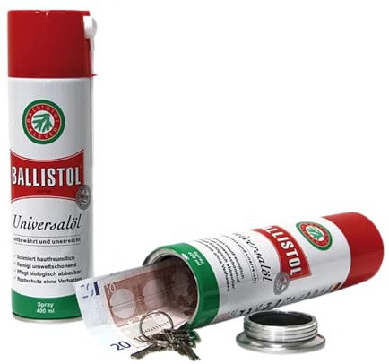 Geldversteck Geheimdose Ballistol Geld Versteck Getränkedose - Dosentresor Dosen safe