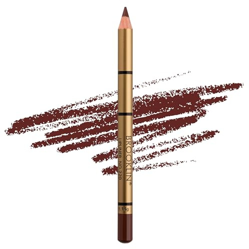 IMPALA Brooklin Lipliner 220 Schokoladenbraun – Wasserfest & Präzise | Weicher Lippenkonturenstift in Schokoladenbraun für scharfe Linien oder sanftes Verblenden – hält den ganzen Tag