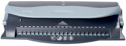 Pavo Shohmaster Bindemaschine, Perforieren und Binden, Grau