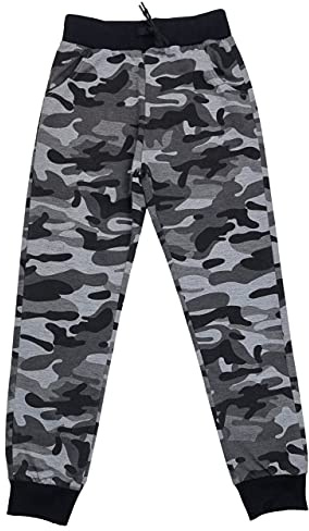 Bequeme Jungen Freizeithose, Jogginggshose, Tarnhose, camouflage, J6092e
