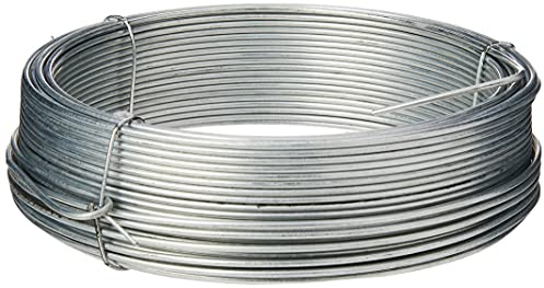 Merriway BH00326 1,6 mm x 30 m Verzinkter Gartendraht, Weiß