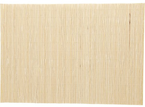 Creativ 41232 Bambusmatte für Filzherstellung, Größe 45 x 30 cm, 4 Stück, Beige