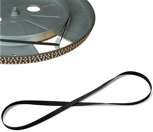 270 mm Belt Antriebsriemen, Plattenspieler Gummiband, Phonograph Ersatzgürtel, Riemen für Plattenspieler, Riemen Plattenspieler, Recorder Riemen Teile, Plattenspieler-Gürtel