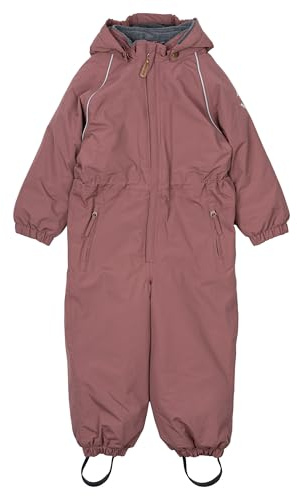 Mikk-line Schneeanzug Kinder, Winter Overall für Mädchen und Jungen | Wasserdicht 20.000 mm, atmungsaktiv 5.000 g/m², winddicht, getapte Nähte, Silikon-Fußstege, abnehmbare Kapuze, OEKO-TEX