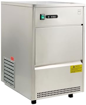 METRO Professional Eiswürfelmachine GIM1026B, Edelstahl, 42 x 51.4 x 65.5 cm, 170 W, silber