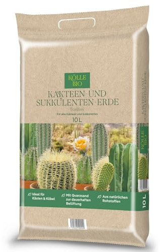 Kölle Bio Kakteen & Sukkulentenerde, torffrei, 10 Liter