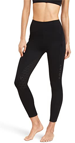 ARIAT Damen Hemd Venture Thermal Half Grip Tight | Farbe: schwarz , Größe: L
