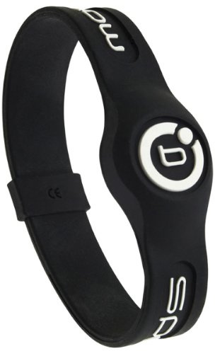 Bioflow Sport-Magnetarmband, Schwarz / Weiß, schwarz, XS 16.0cm
