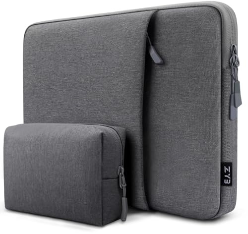 ZYB Laptophülle 13,MacBook Tasche 13 Zoll für MacBook Neo 13 Air Pro 13 14 | MacBook Tasche für MacBook Neo 13,2012-2026 MacBook Air 13 M5-M1, 2012-2026 MacBook Pro 14/13 M5-M1 13.3 Laptop Hülle-Grau