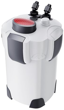 SunSun HW-302 Aquarium Außenfilter 18 W 1000 L/h 3 Stufen Kammerfilter mit Filtermaterial