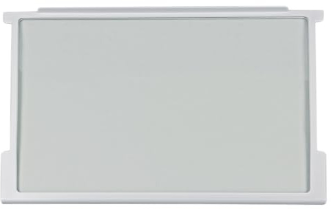 Gorenje 163336 ORIGINAL Glasplatte Scheibe Abdeckplatte Glasboden mit Halteleisten fürs Lebensmittelfach 465x300x7mm z.T. HZI2926 HZI2921 HS2226 HS1826 HI2226 HI1826 HI1526 G3000200 Kühlschrank