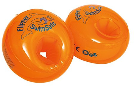Flipper SwimSafe Schwimmhilfe ab 1 Jahr, TÜV und GS geprüft (3 Set)