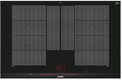 Siemens EX875LYC1E, iQ700, Induktionskochfeld (autark), 80 cm breit, varioInduktion plus freie Platzwahl, power Move Plus voreingestellte Leistungsstufen, powerBoost schnelleres Kochen