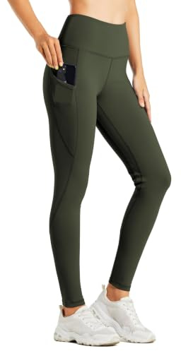 WILLIT Thermo Leggings Damen Gefütterte Leggings Winter Wasserbeständig Thermohose Hohe Taille Warme Yogahose Laufhose Strumpfhosen