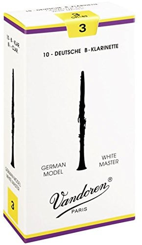 Vandoren Blätter B-Klarinette Deutsch 2,0 White Master