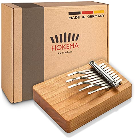 Hokema Kalimba B9 - Das Original handgefertigt in Deutschland - Daumenklavier - Leicht zu lernendes Musikinstrument - Perfekt für Einsteiger